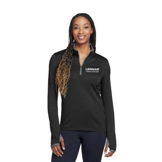 Nike Ladies Dri - FIT Stretch 1/2 - Zip