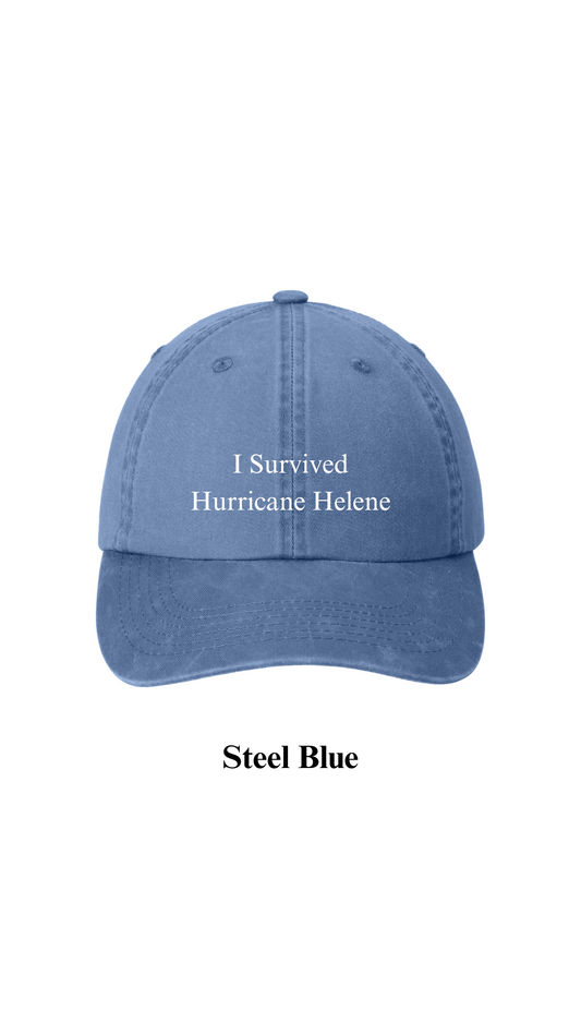 I Survived Hurricane Helene Hat - A Portion of Profits Goes To Hurricane Relief