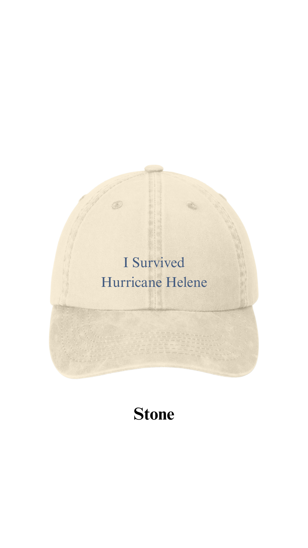 I Survived Hurricane Helene Hat - A Portion of Profits Goes To Hurricane Relief