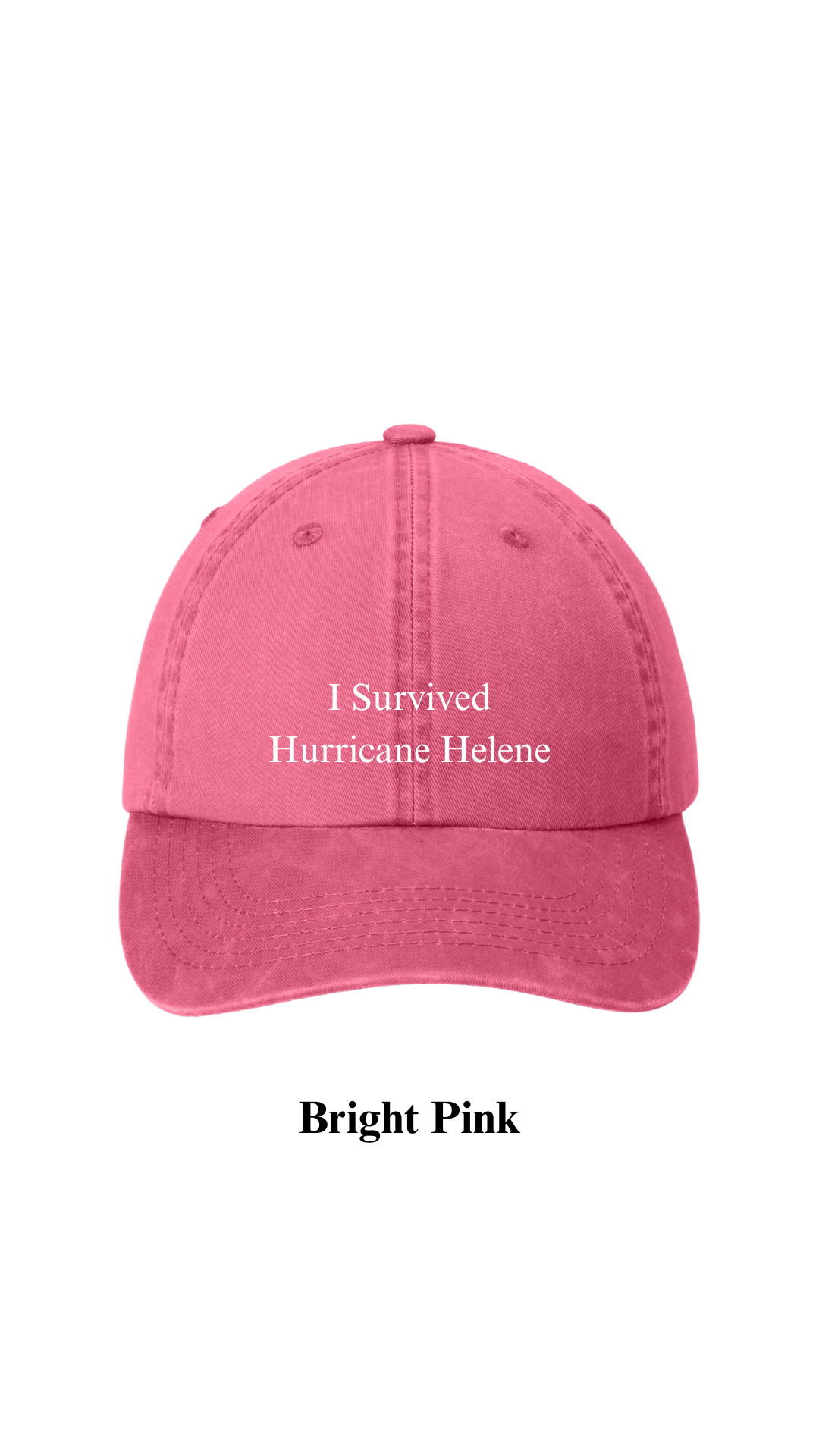 I Survived Hurricane Helene Hat - A Portion of Profits Goes To Hurricane Relief