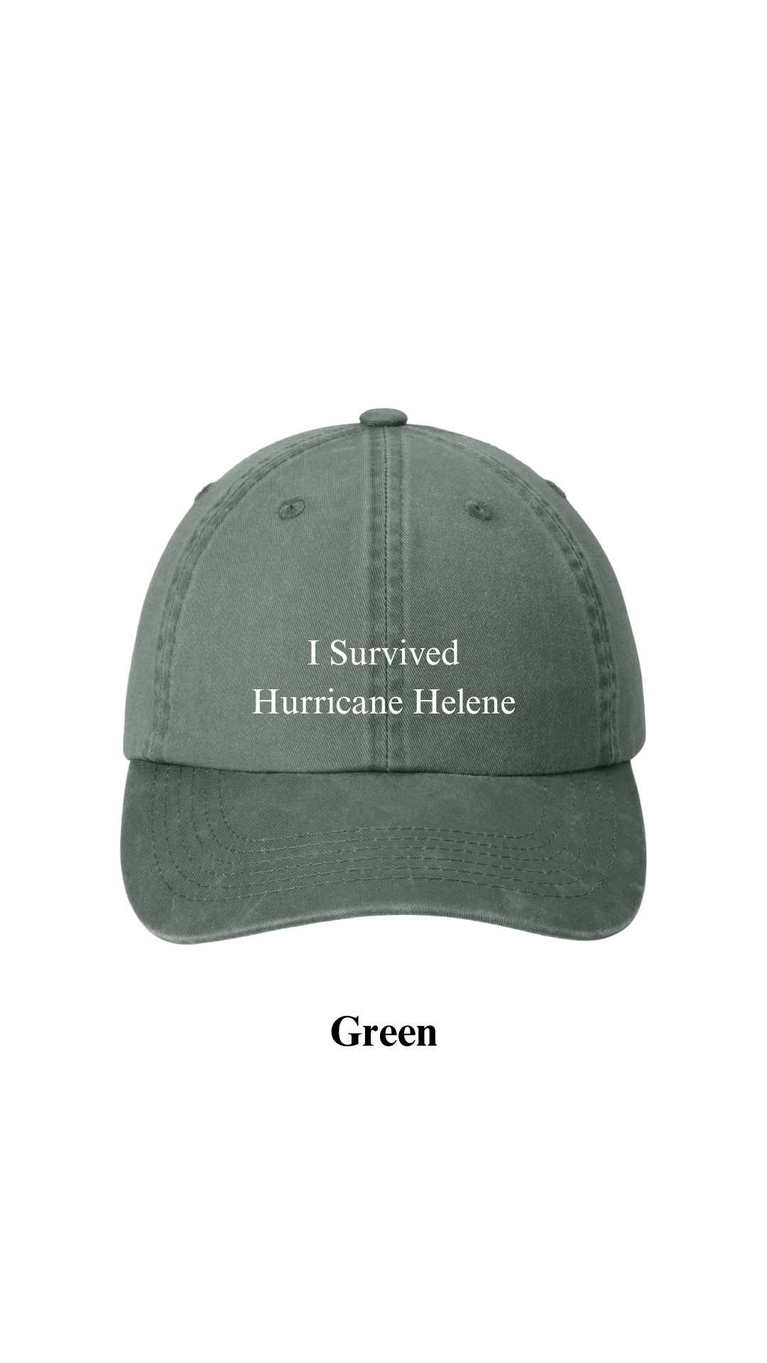 I Survived Hurricane Helene Hat - A Portion of Profits Goes To Hurricane Relief